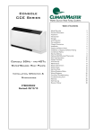 ClimateMaster OF Series Specifications