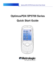 Metrologic SP5700 Series Specifications