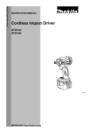 Makita DTD146 Instruction manual