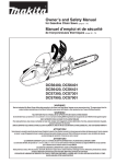 Makita DCS6420 Owner`s manual