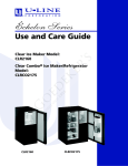 U-Line U-CLRCO2175B-40 Specifications