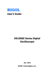 Rigol DS1074B User`s guide
