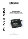 Campbell CS-GSM/GPRS User manual