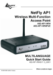 Atlantis Land A02-AP1-W54 Specifications