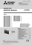 Mitsubishi Electric MFZ-KA50VA Service manual