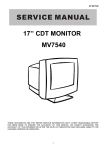 Compaq MV7540 Service manual