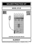 Elenco Electronics SP-3B Instruction manual
