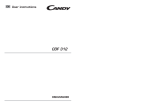 Candy CDF 312 Technical data