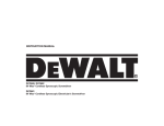 DeWalt DCF680 Instruction manual