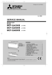Mitsubishi Electric MCF-24TN Service manual