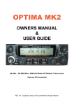 Yeticomnz Optima MK2 User guide