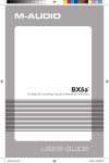Studiophile BX5a User Guide