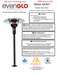 EvenGlo GA 301 H Specifications