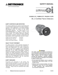 Det-Tronics X9800 Specifications