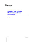 Dialogic M7324 User`s guide