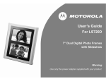 Motorola LS720D User`s guide