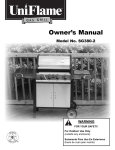Blue Rhino SG380-2 Owner`s manual