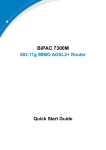Billion BiPAC 7300M User`s manual