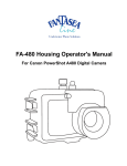 Canon FANTASEA FA-480 Operator`s manual