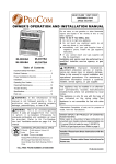 Procom ML300TBA Installation manual