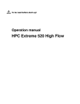 Unitor HPC Extreme 520 Technical data