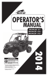 Arctic Prowler XT Operator`s manual