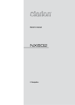 Clarion NX602 Owner`s manual