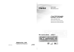 Clarion DXZ735MP Owner`s manual