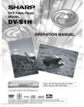 Sharp DV-S1H Specifications