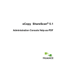 eCopy ShareScan 4.2 Installation guide