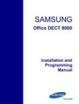 Samsung DECT-8000 Specifications