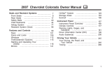 Chevrolet 2007 Colorado Specifications