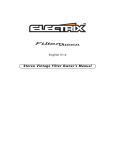 Electrix FilterQueen Owner`s manual