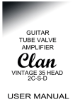 Clan Vintage 35 head 2C-S-D User manual