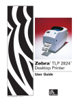 Zebra TLP 2824 User guide