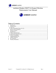 Ambient Weather WS-09 User manual