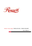 Rosewill RWND-N1502UBE User manual