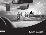 Cardo Systems SCALA RIDER G4 User guide