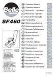 Belle Group SF460 Technical data