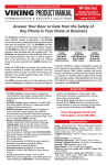 Viking W-2000A Product manual