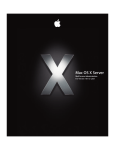 Mac OS X Server 10.4 Mail Service (Manual)