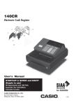 Casio Z-1 User`s manual