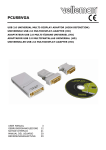 Velleman PCUSBVGA2 User manual