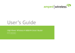Amped Wireless SR10000 User`s guide