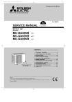 Mitsubishi Electric MS-GA80VB Service manual
