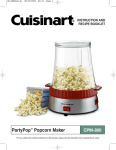 Cuisinart CPM-800 Instruction manual