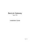 Bang & Olufsen ML Gateway Installation guide