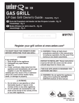 Weber 59751 Specifications