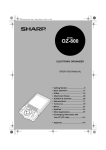 Sharp OZ-800 Specifications