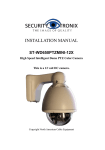 Security Tronix ST-DVR8708BG Installation manual